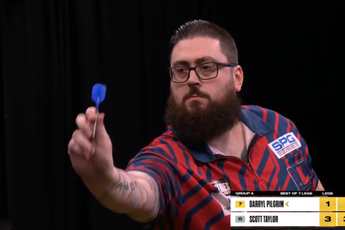 VIDEO: Darryl Pilgrim throws nine darter and averages almost 119 and 123 in MODUS Super Series