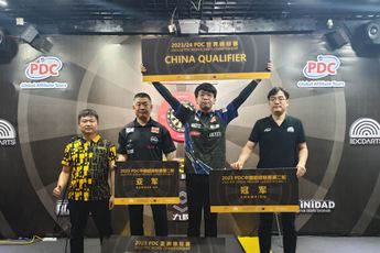 Zong wins China Premier League and qualifies for World Darts Championship