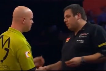 DARTS THROWBACK: Van Gerwen dethrones two-time world champion Lewis in one of the great Ally Pally encounters