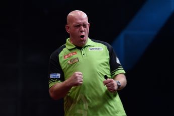 Van Gerwen becomes second player ever to reach milestone of 50 major titles in the PDC