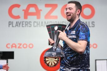 "He said I had to beat him in a final and I did! " - Luke Humphries calls himself best darter in the world after third title