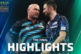 VIDEO: Watch highlights of the Grand Slam final between Luke Humphries and Rob Cross here