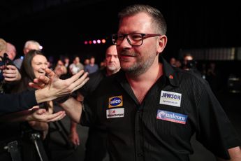 James Wade final player into Quarter-Finals at Players Championship Finals after Dimitri van den Bergh win