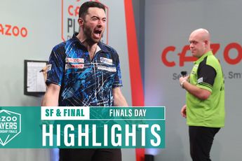 VIDEO: Highlights of Players Championship Finals Sunday night session including epic final between Humphries and Van Gerwen