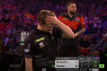 VIDEO: Highlights opening night World Darts Championship including defending champion Michael Smith surviving scare from Kevin Doets