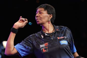 Deta Hedman on having more official titles than Phil Taylor: "If I had the money Phil Taylor had then I'd be proper, proper happy!"
