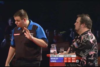 THROWBACK VIDEO: Adrian Lewis angrily storms off stage after disagreement with Peter Manley