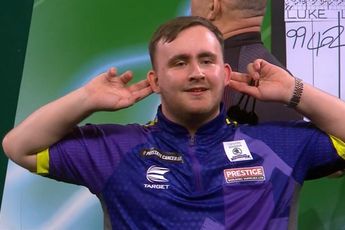 Sensational 16-year-old Luke Littler averages 106.12 with seven 180s in astonishing victory