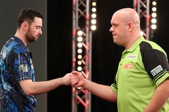 Michael van Gerwen and Luke Humphries fighting for world number one spot at World Darts Championships after Michael Smith's elimination