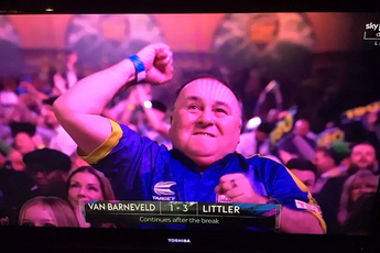 Darts legend Bob Anderson goes viral for "Luke Littler's younger brother cheering him on at the darts" tweet