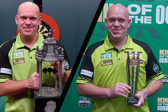 Here's why Michael van Gerwen got to take home four trophies at Dutch Darts Masters