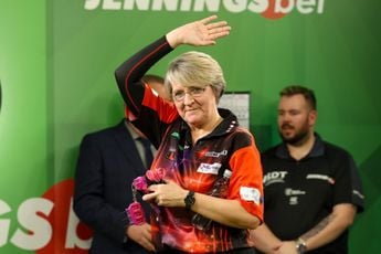Lisa Ashton continues history-making run at the World Seniors Darts Championships, set to face Colin McGarry in the semi-finals