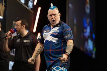 Peter Wright picks up just second win of the Premier League season to set-up semi-final showdown with Nathan Aspinall in Belfast