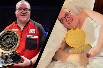 "Woke up every hour through the night to keep checking the trophy was still there" - Stephen Bunting in dreamland after Masters title win