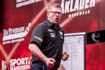James Wade eases through with whitewash win at the 2024 Dutch Darts Championship