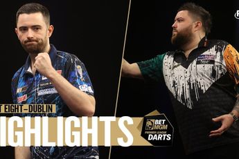 VIDEO: Highlights of Night 8 from Premier League Darts 2024 in Dublin with another starring role for Luke Humphries