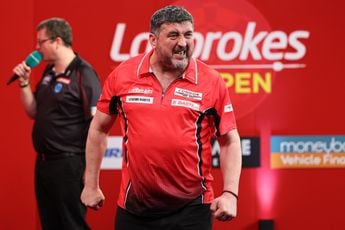 "The real Mensur is back" - Mensur Suljovic stuns with victory over Michael van Gerwen at the UK Open