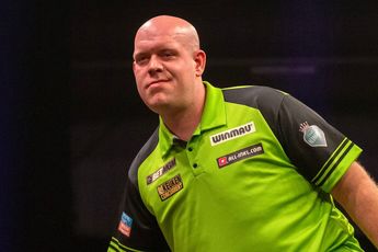 "I got off to a tremendously slow start, that annoyed me the whole match" - No fourth weekly title in a row for Michael van Gerwen in Premier League Darts