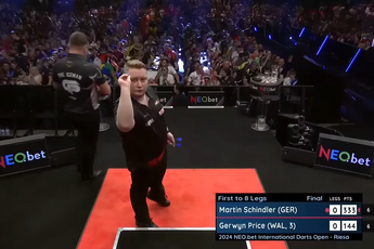 VIDEO: Highlights of International Darts Open final session as Martin Schindler stuns Gerwyn Price in thriller