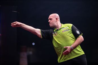 "I'm not in the best form" admits Michael van Gerwen after setting up Clayton clash at European Darts Grand Prix