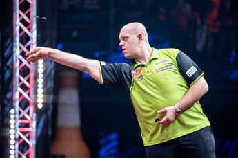 Michael van Gerwen tops list of highest ever averages at European Darts Open