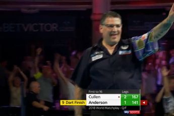 THROWBACK VIDEO: Gary Anderson lifts the roof on Winter Gardens with nine-darter at 2018 World Matchplay