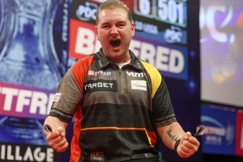 "When I'm confident, I don't need to show people how good I am": Dimitri van den Bergh explains wild nine-dart finish celebrations