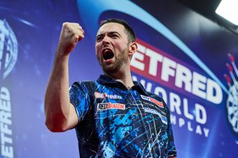 Luke Humphries follows in Phil Taylor's footsteps with rare performance at World Matchplay