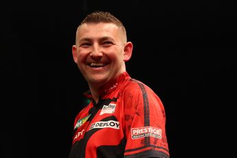 Injured Nathan Aspinall begins World Matchplay title defence with scrappy win over debutant Luke Woodhouse
