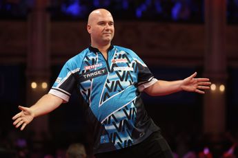 Vintage Voltage display sees Rob Cross into World Matchplay quarterfinals with 107 average