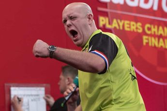 Van Gerwen edges out Price to win Players Championship Finals for fifth time in thriller