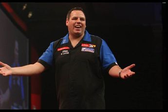 Despite taking indefinite darts break Lewis still holds record for most 180s at a major