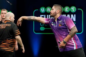 Jelle Klaasen wins close match with Alan Norris and Steve Hine dumps out Peter Wright