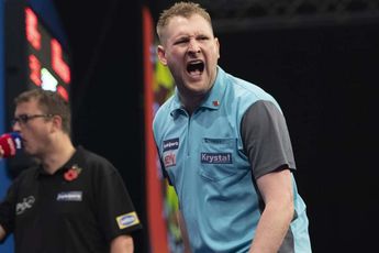 Harrington after smashing Warren to confirm Last 16 spot at Grand Slam of Darts: 'That's got to be one of the hardest games I've every played in my life'