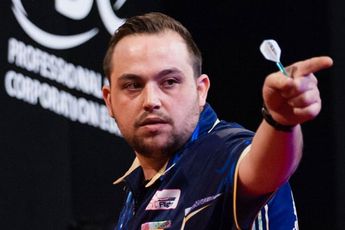Jose Justicia hits 13th nine-dart finish in UK Open history during third round defeat to Gawlas