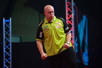 Van Gerwen to face Taylor in the final of Players Championship 9 in Wigan