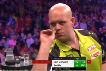 THROWBACK VIDEO: Van Gerwen demolishes Michael Smith in final of Premier League Darts 2018 with bizarrely high average