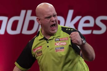 Van Gerwen through to fifth consecutive Players Championship final after victory over White