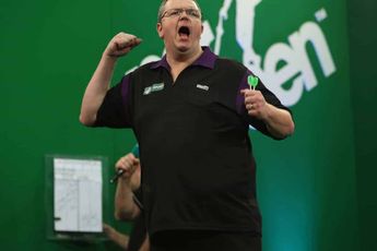 Hine hits 9-darter in defeat to Henderson at Players Championship 6 in Milton Keynes