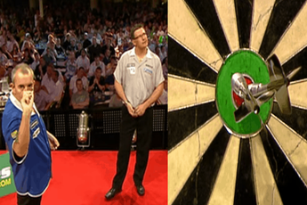 THROWBACK VIDEO: Taylor wins 2008 World Matchplay with arguably the greatest dart ever thrown