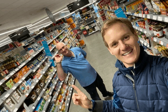 Former BDO World Champion John 'Boy' Walton now working at Co-Op supermarket