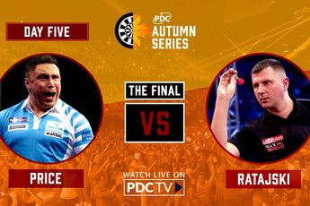 VIDEO: Price faces Ratajski in PDC Autumn Series Day Five final