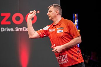Spielplan Freitag Nachmittag bei der Dutch Darts Championship 2023 mit Hausotter und Ratajski