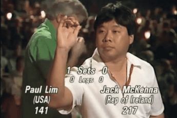 VERGESSENE DARTER: Jack McKenna war der direkte Zeuge des allerersten 9-Darters bei einer Weltmeisterschaft