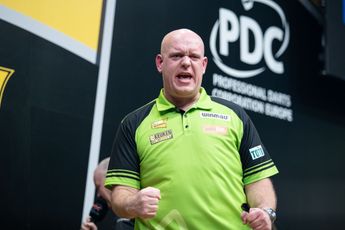 Van Gerwen übersteht zwei Matchdarts gegen Campbell in Riesa, Wright mit überzeugendem Spiel ebenfalls weiter