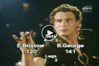 THROWBACK VIDEO: Eric Bristow treft Bobby George in finale BDO-WK 1980