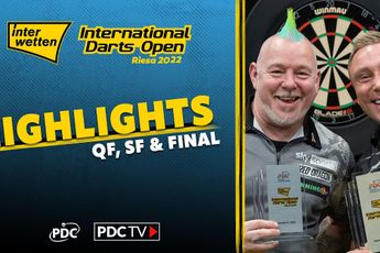 VIDEO: Hoogtepunten van finale International Darts Open tussen Price en Wright