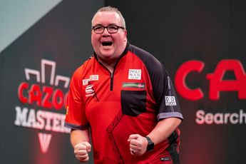 Bunting overleeft thriller tegen Aspinall: "Hoop om hier deelname aan de Premier League af te dwingen'