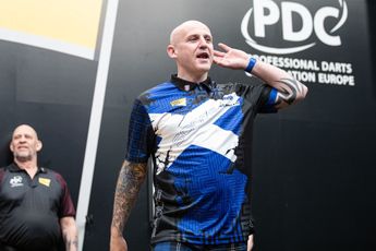 Soutar over kansen op deelname op World Cup of Darts: ''Als je niet de nummer twee bent, verdien je het ook niet''