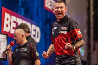 Aspinall denkt niet enkel aan World Matchplay-titel: "Wereldtitel en nummer één zijn volgende doelen"